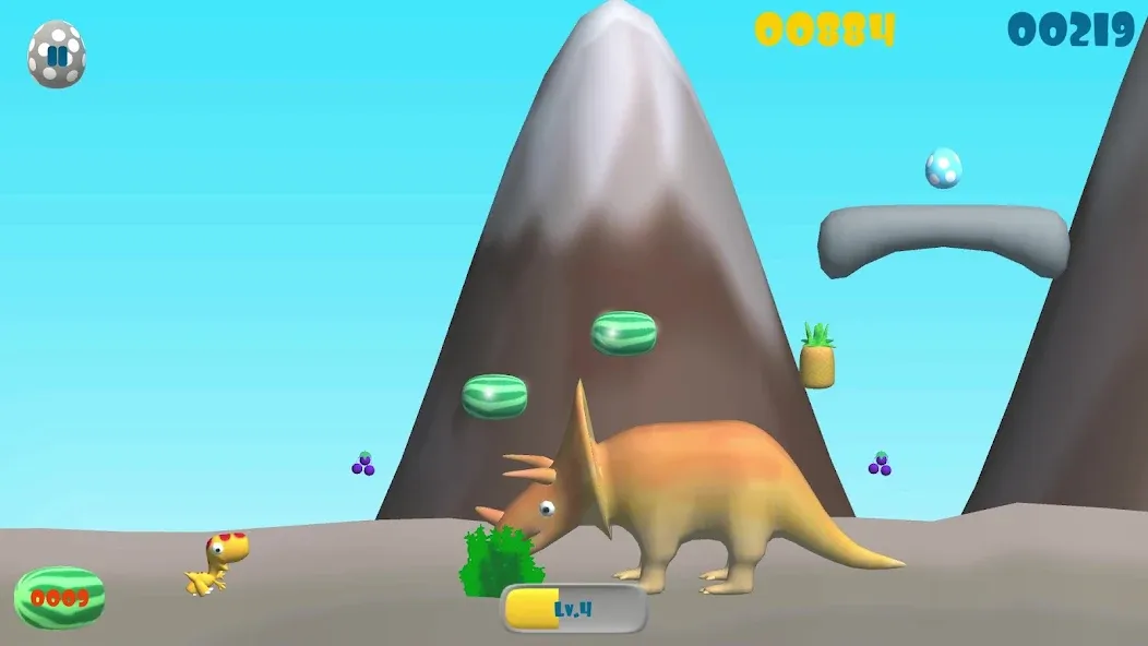 Dinosaur Run (Динозавр Ран)  [МОД Много монет] Screenshot 4