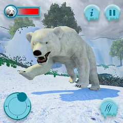 Скачать взломанную Polar Bear Family Survival  [МОД Много монет] - последняя версия apk на Андроид