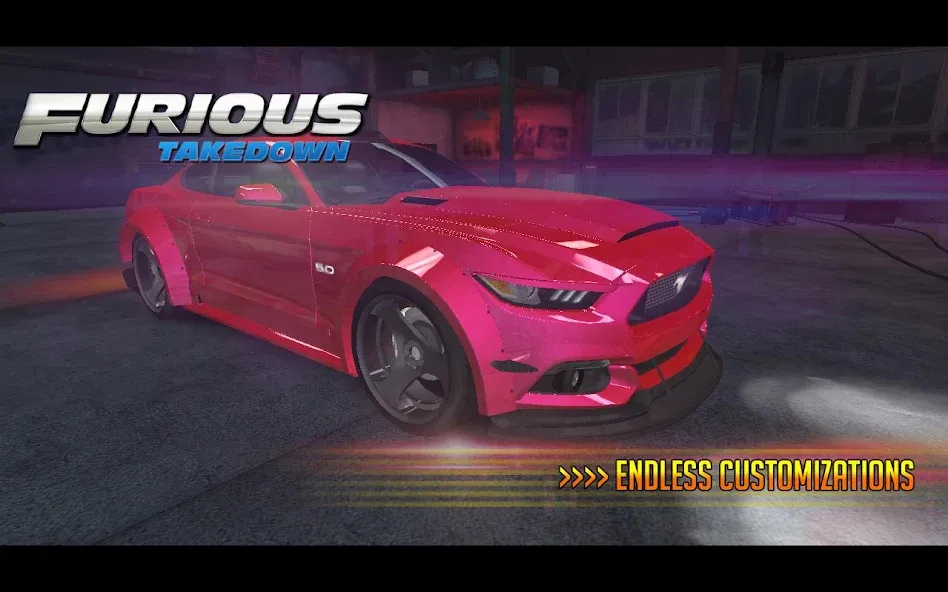 Furious: Takedown Racing (Фьюриъс)  [МОД Menu] Screenshot 1