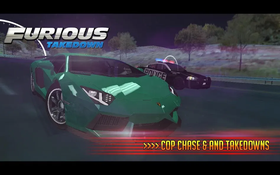 Furious: Takedown Racing (Фьюриъс)  [МОД Menu] Screenshot 3