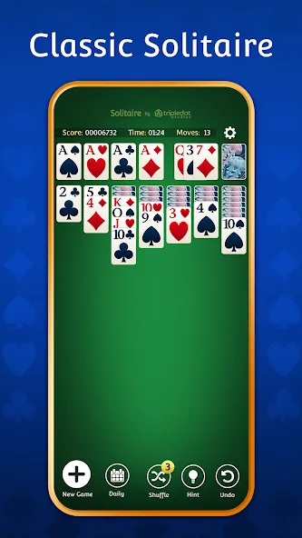 Solitaire: Classic Card Games  [МОД Unlimited Money] Screenshot 2