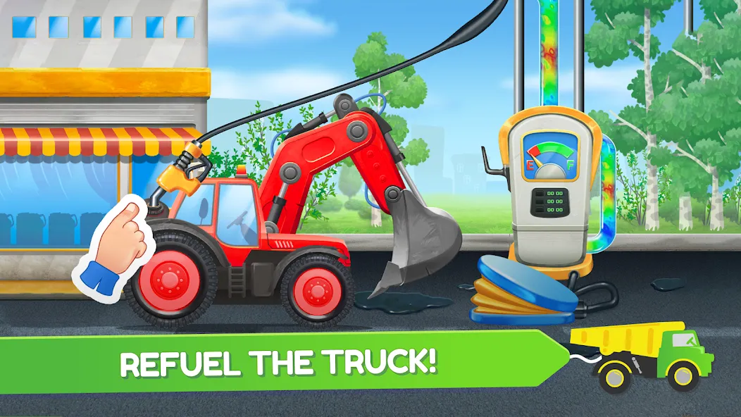 Build a House: Building Trucks  [МОД Menu] Screenshot 5