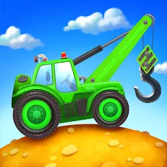 Скачать взломанную Build a House: Building Trucks  [МОД Menu] - полная версия apk на Андроид