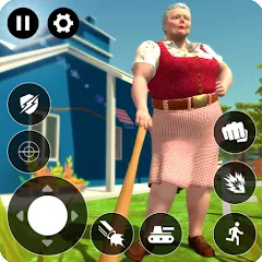 Взломанная Scary Granny 4: Escape Games  [МОД Menu] - последняя версия apk на Андроид