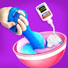 Скачать взлом Make Fluffy Slime Maker Game  [МОД Много монет] - последняя версия apk на Андроид