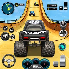 Взлом Monster Truck Games- Car Games  [МОД Много монет] - стабильная версия apk на Андроид