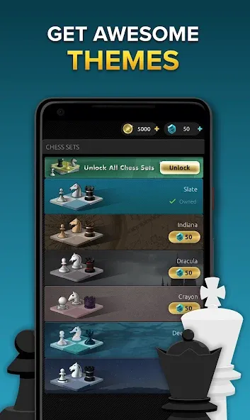 Chess Stars Multiplayer Online (Чесс Старс)  [МОД Mega Pack] Screenshot 4