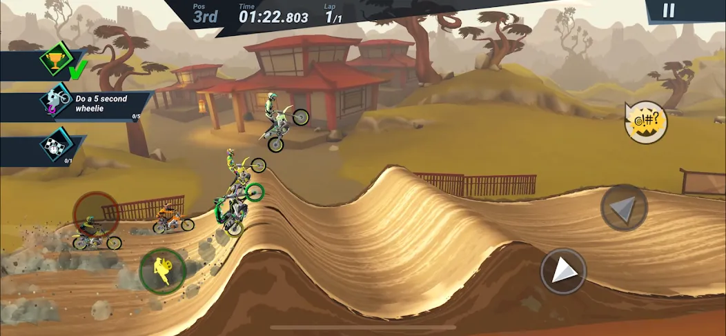 Mad Skills Motocross 3 (Мэд Скиллз Мотокросс 3)  [МОД Меню] Screenshot 1