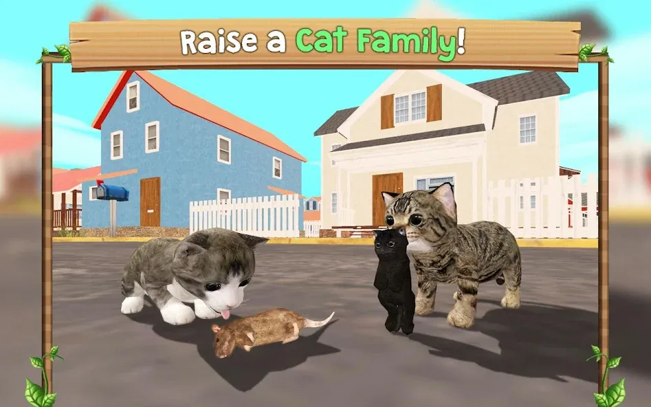 Cat Sim Online: Play with Cats  [МОД Все открыто] Screenshot 1