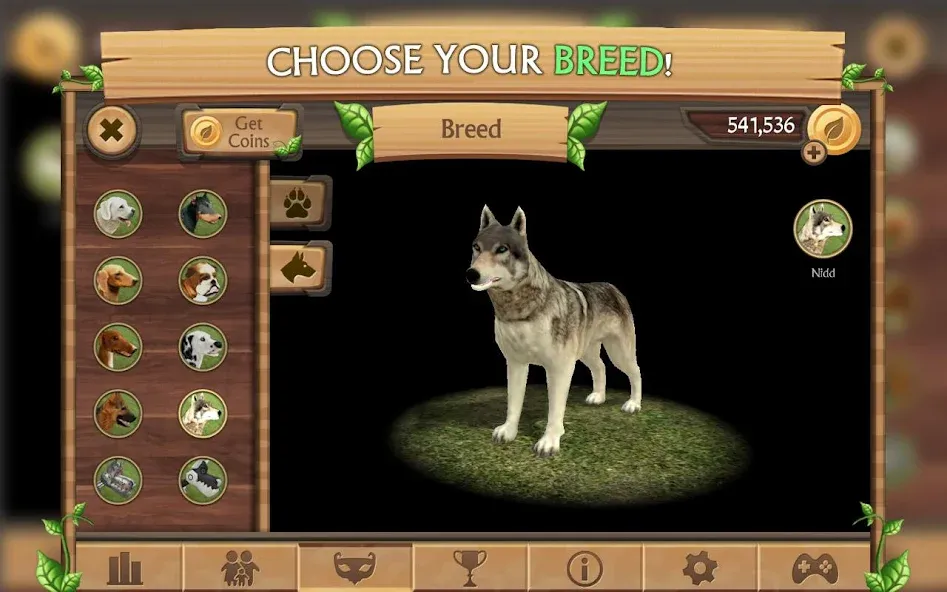 Dog Sim Online: Raise a Family  [МОД Бесконечные монеты] Screenshot 2