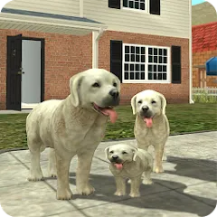 Скачать взломанную Dog Sim Online: Raise a Family  [МОД Бесконечные монеты] - полная версия apk на Андроид