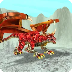 Взлом Dragon Sim Online: Be A Dragon  [МОД Mega Pack] - стабильная версия apk на Андроид