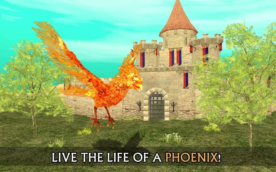 Phoenix Sim 3D (Финикс Сим 3Д)  [МОД Бесконечные монеты] Screenshot 1