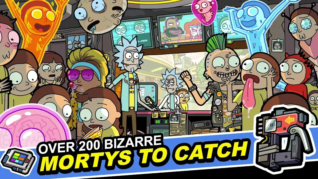 Rick and Morty: Pocket Mortys (Покет Мортис)  [МОД Бесконечные монеты] Screenshot 4