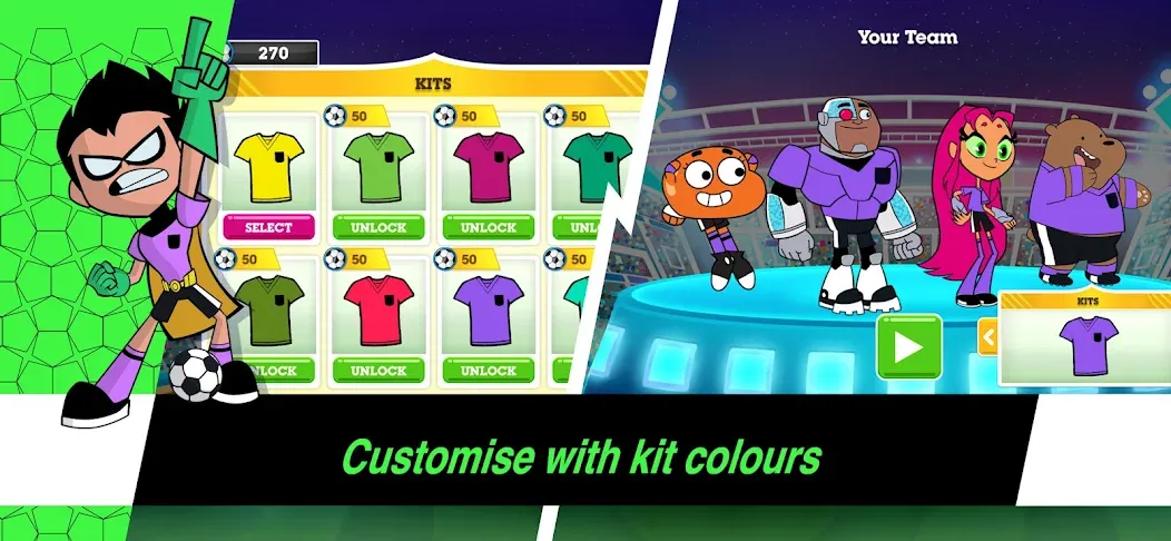 Toon Cup - Football Game  [МОД Много денег] Screenshot 4