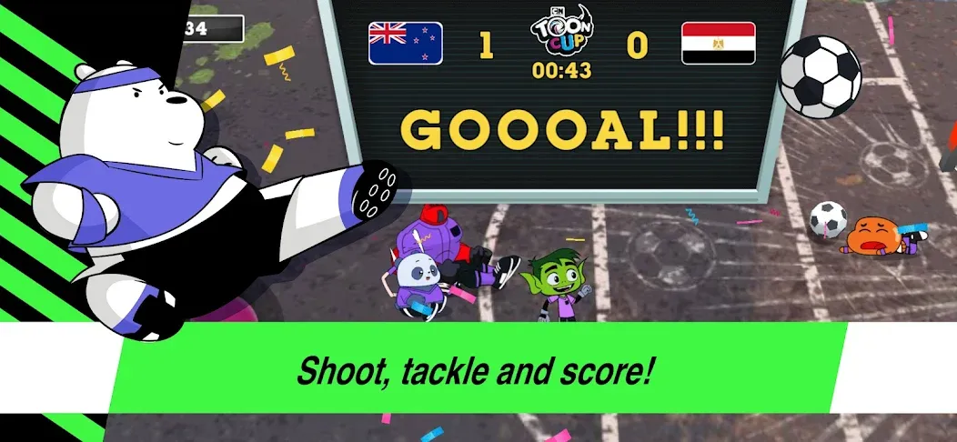 Toon Cup - Football Game  [МОД Много денег] Screenshot 5