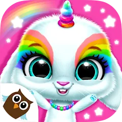 Взломанная Bunnsies - Happy Pet World (Баннсиз)  [МОД Много денег] - полная версия apk на Андроид