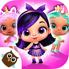 Взломанная Giggle Babies - Toddler Care (Гигл Бебис)  [МОД Menu] - полная версия apk на Андроид