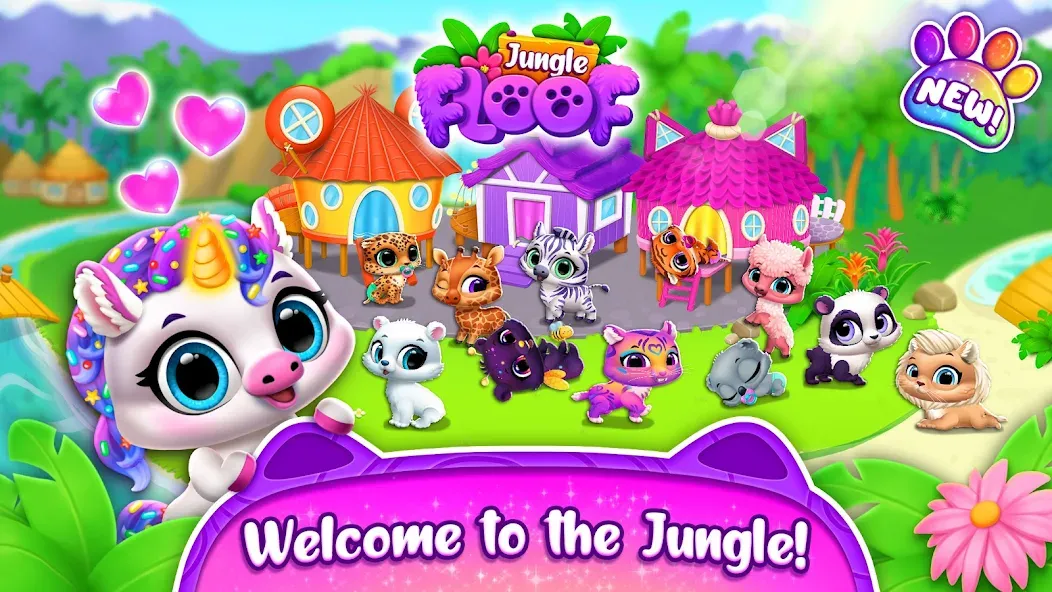 Jungle Floof - Island Pet Care (Джангл Флооф)  [МОД Много денег] Screenshot 4