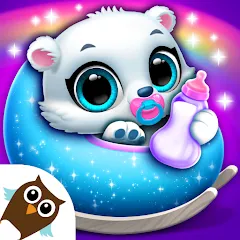 Взломанная Jungle Floof - Island Pet Care (Джангл Флооф)  [МОД Много денег] - полная версия apk на Андроид