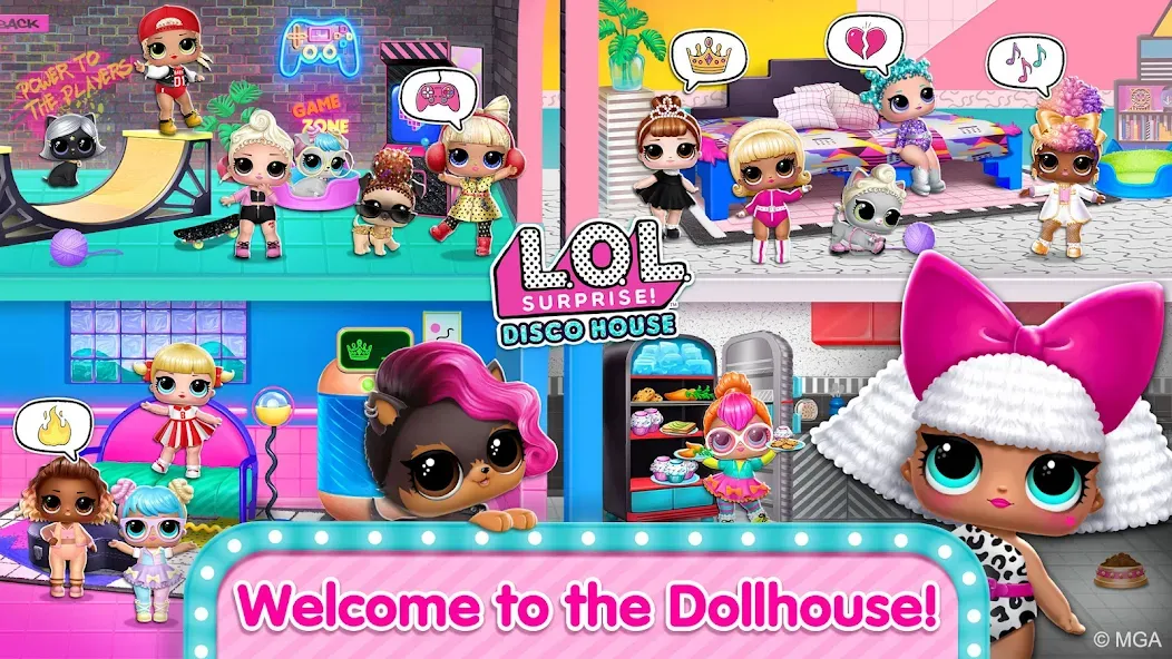 L.O.L. Surprise! Disco House  [МОД Mega Pack] Screenshot 2