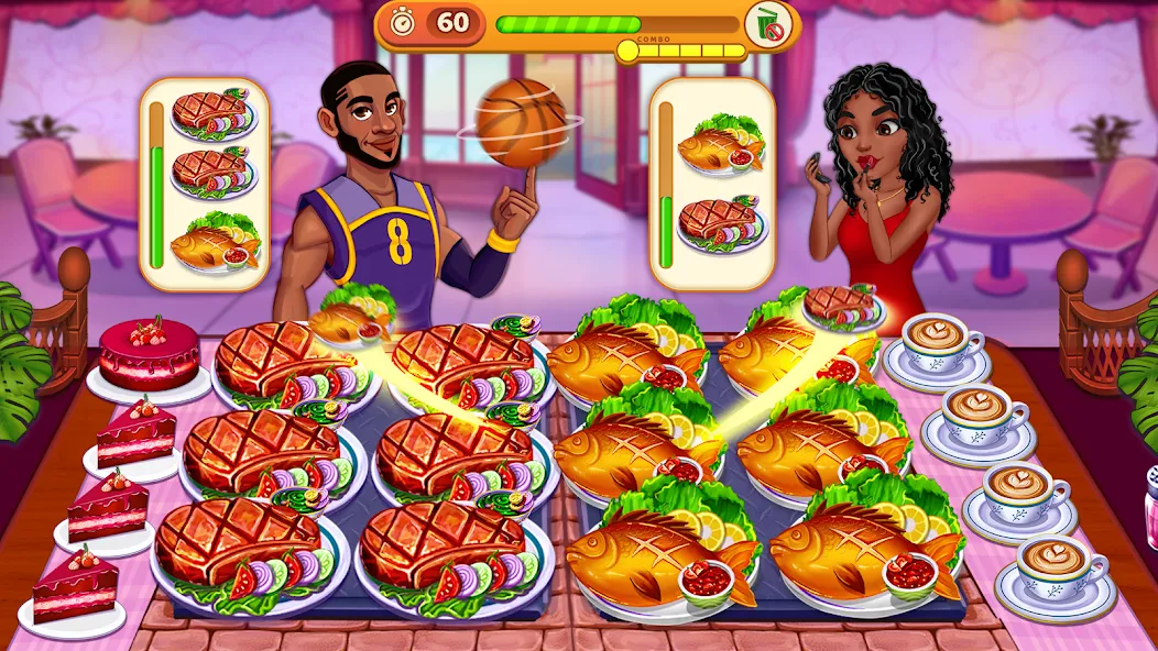 Cooking Max: Restaurant Games (Кукинг Макс)  [МОД Unlocked] Screenshot 5