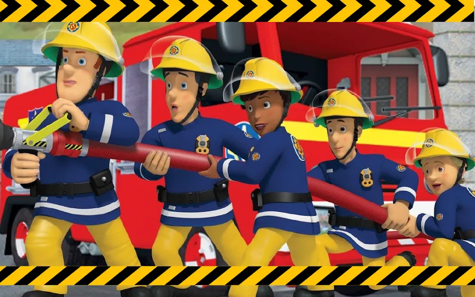 Fireman sam Truck rescue (Пожарный Сэм и спасение на грузовике)  [МОД Бесконечные деньги] Screenshot 1