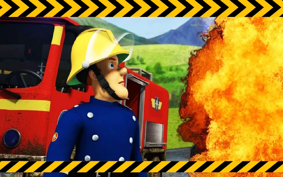 Fireman sam Truck rescue (Пожарный Сэм и спасение на грузовике)  [МОД Бесконечные деньги] Screenshot 4