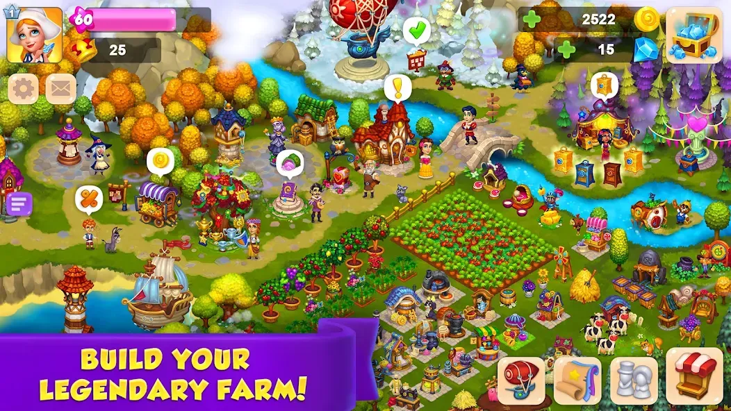 Royal Farm (Ройал Фарм)  [МОД Menu] Screenshot 1