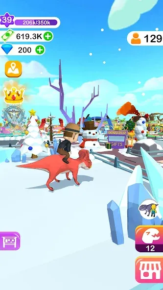 Dino Tycoon - 3D Building Game  [МОД Unlocked] Screenshot 5