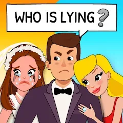 Скачать взломанную Who is? Brain Teaser & Riddles  [МОД Unlocked] - стабильная версия apk на Андроид