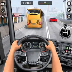 Взломанная Bus Simulator 3D: Bus Games (Бус Симулятор 3Д)  [МОД Unlimited Money] - последняя версия apk на Андроид