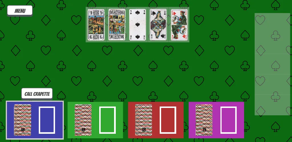 Crapette multiplayer solitaire (Крапет мультиплеер солитер)  [МОД Бесконечные монеты] Screenshot 1