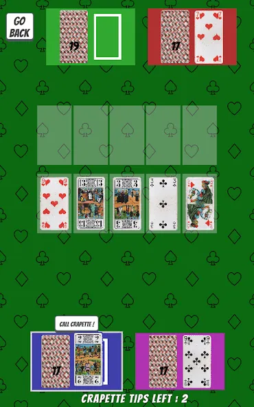 Crapette multiplayer solitaire (Крапет мультиплеер солитер)  [МОД Бесконечные монеты] Screenshot 2