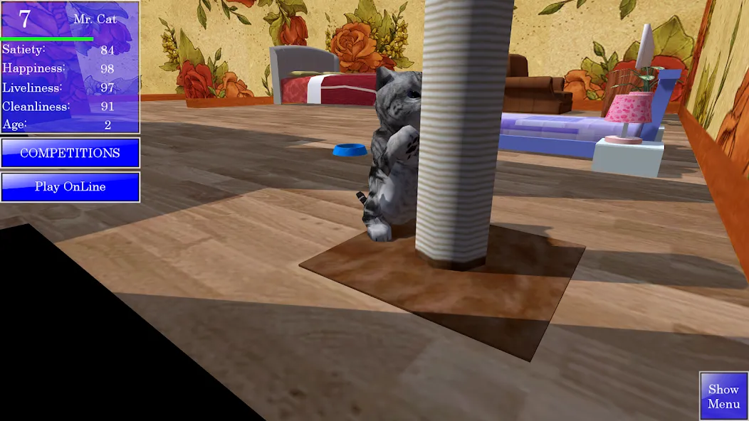 Cute Pocket Cat 3D (Сьют Покет Кэт 3Д)  [МОД Много денег] Screenshot 5