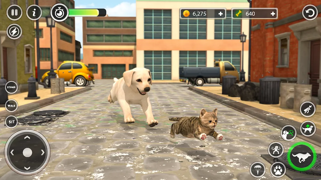 Dog Simulator Pet Dog Games 3D  [МОД Unlocked] Screenshot 4