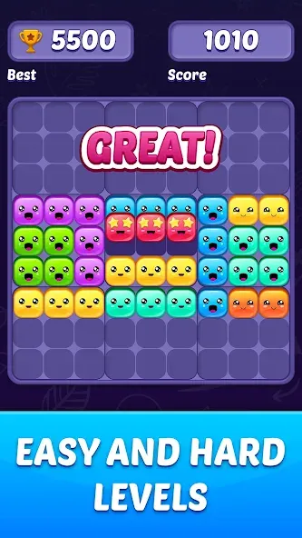 Block Puzzle Game (Блокголоволомка игра)  [МОД Unlocked] Screenshot 5