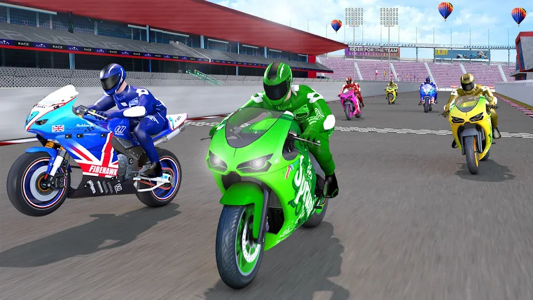 3D Bike Racing Games Offline  [МОД Много денег] Screenshot 4