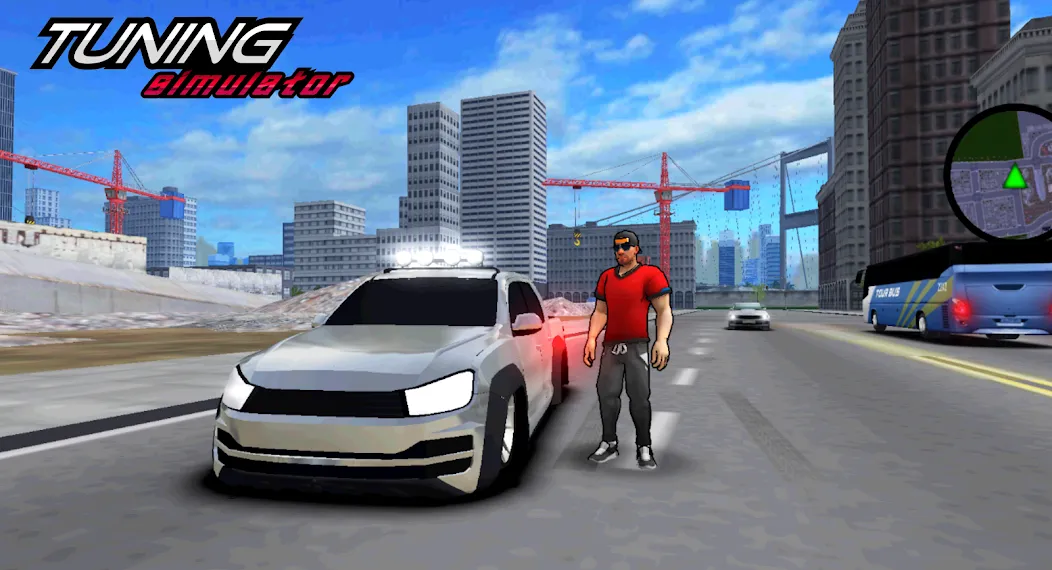 Tuning Simulator (Тюнинг Симулятор)  [МОД Меню] Screenshot 2