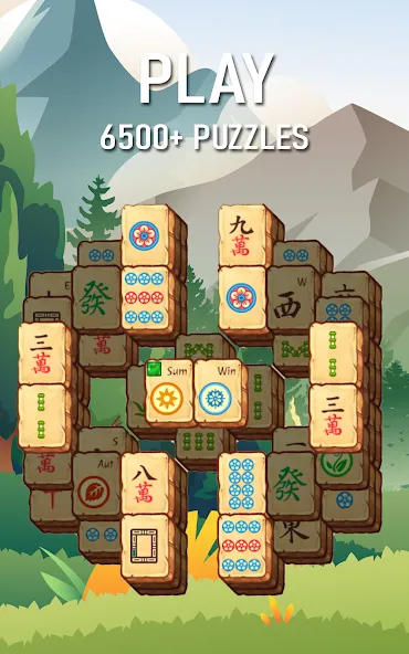 Mahjong Treasure Quest: Tile!  [МОД Много монет] Screenshot 1