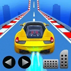 Скачать взлом Ramp Car Stunt Challenge (Рамп Кар Стант Челлендж)  [МОД Unlimited Money] - последняя версия apk на Андроид