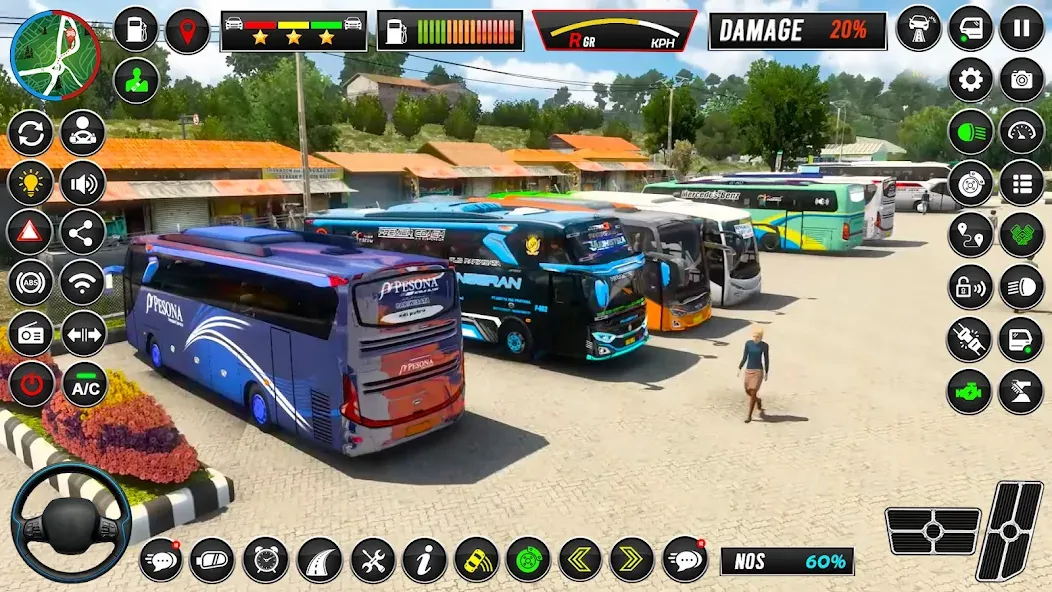 Euro Bus Simulator - Bus Games  [МОД Unlocked] Screenshot 3