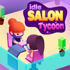 Взломанная Idle Beauty Salon Tycoon (Айдл Бьюти Салон Тайкун)  [МОД Unlocked] - полная версия apk на Андроид