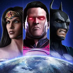 Скачать взломанную Injustice: Gods Among Us (Инжастис)  [МОД Много денег] - последняя версия apk на Андроид