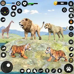 Скачать взломанную Tiger Simulator Animal Games (Тигровый симулятор  игры с животными)  [МОД Unlocked] - последняя версия apk на Андроид