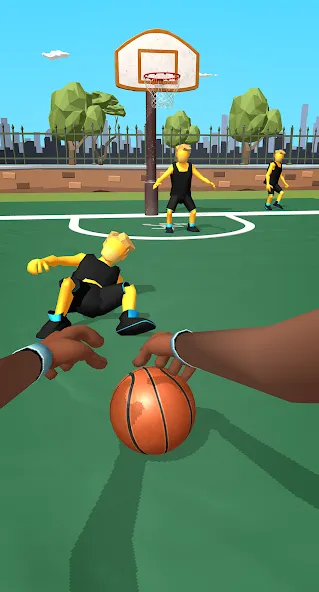 Dribble Hoops (Дрибл Хупс)  [МОД Все открыто] Screenshot 3