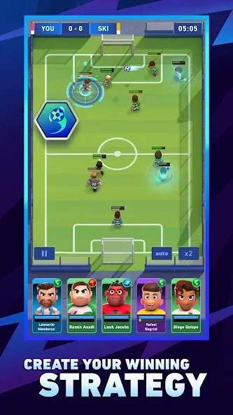 AFK Football: RPG Soccer Games  [МОД Unlocked] Screenshot 1