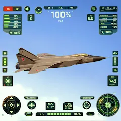 Взломанная Sky Warriors: Airplane Games (Скай Ворриорс)  [МОД Mega Pack] - последняя версия apk на Андроид