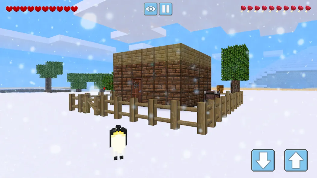 Winter Craft - Block Craft (Винтер Крафт)  [МОД Много монет] Screenshot 3