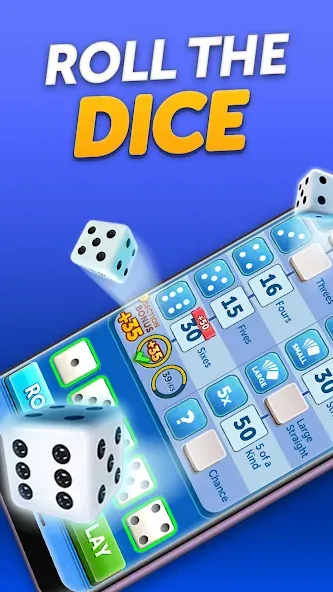 Dice With Buddies™ Social Game (Дайс вместе с друзьями Социальная игра)  [МОД Много монет] Screenshot 1